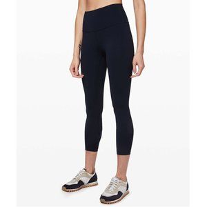Lululemon Wunder Under High-Rise Tight 25" / Size 8 / True Navy Full-On Luxtreme